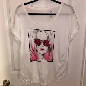 🛑 NY&CO medium T-shirt sequin sunglasses